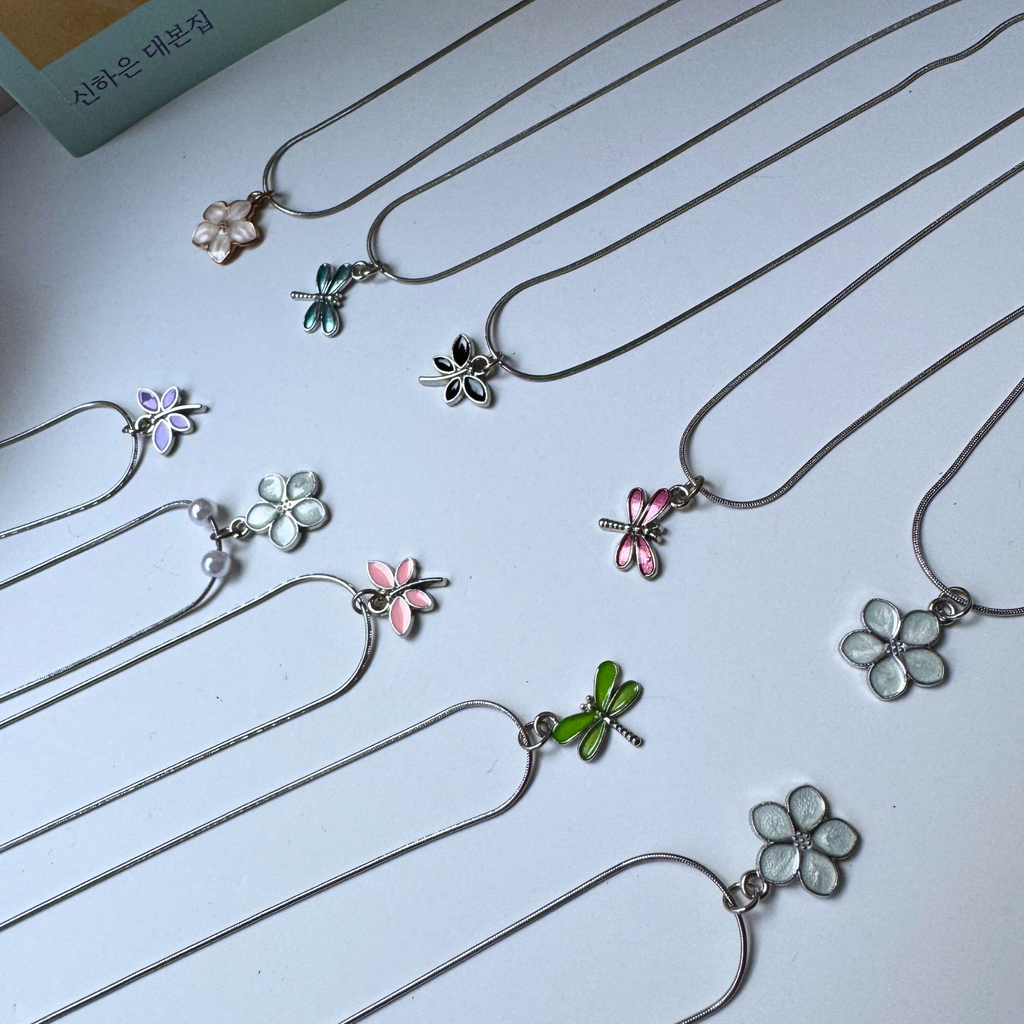 Necklace - Gold-Plated Charms