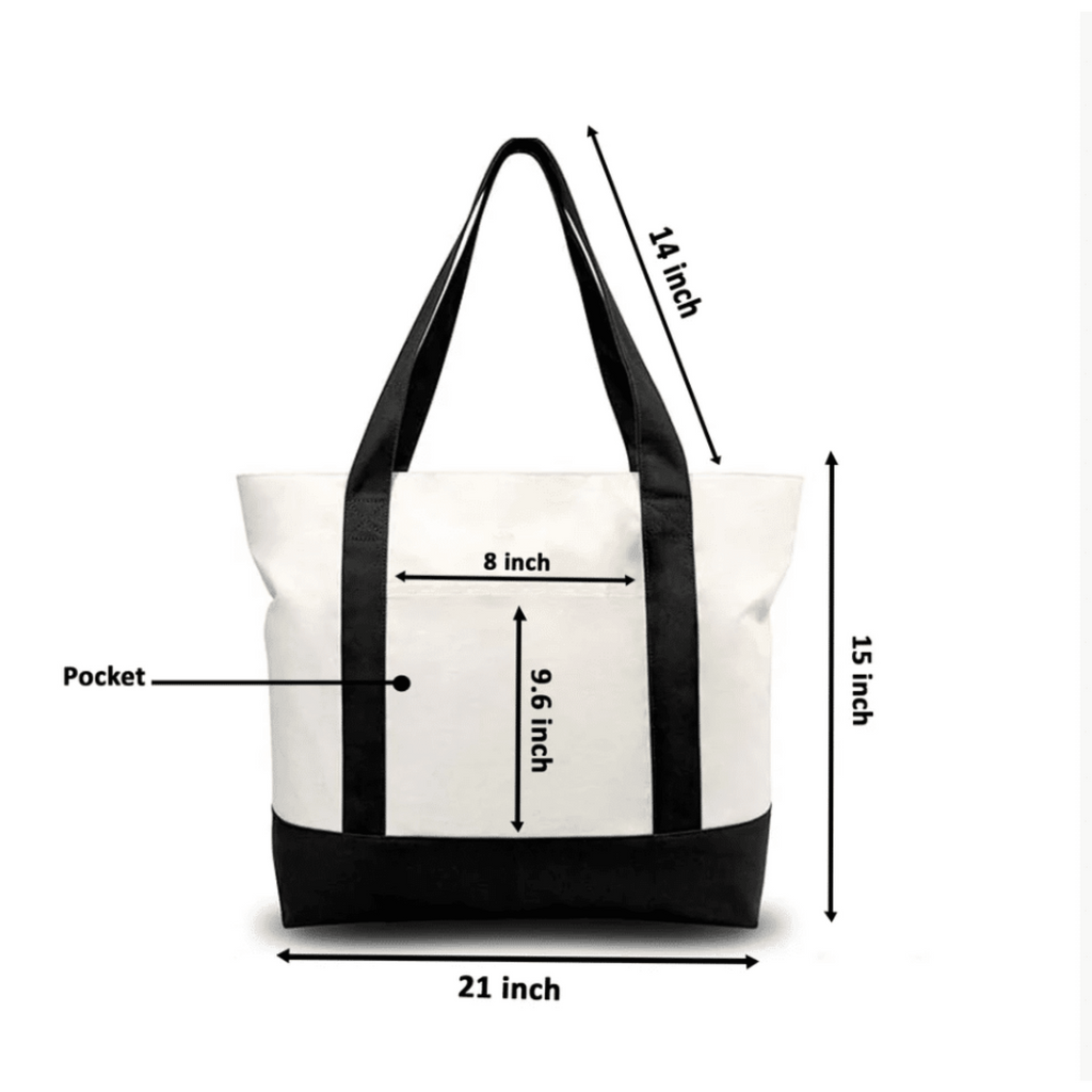 Two-Tone Tote Bag