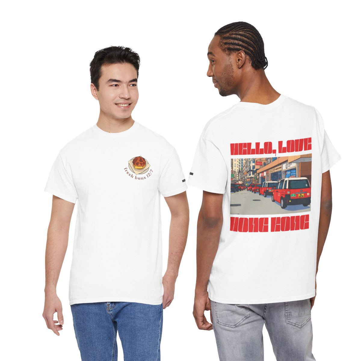 ONE OF / Exclusive T-Shirt - Hello, Love, Hong Kong