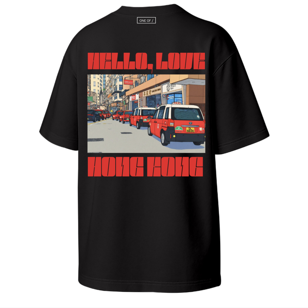 ONE OF / Exclusive T-Shirt - Hello, Love, Hong Kong