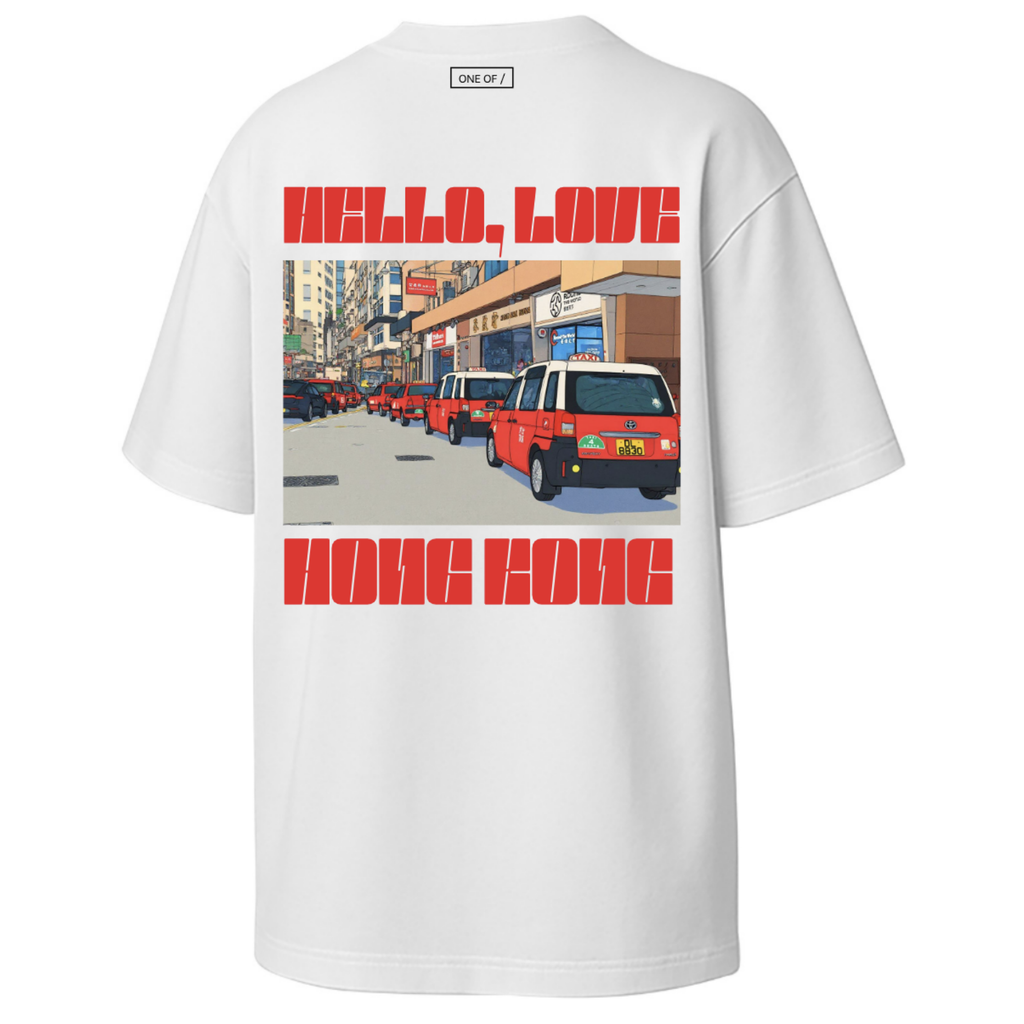 ONE OF / Exclusive T-Shirt - Hello, Love, Hong Kong